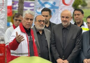 بازدید مسئولین البرز از ستاد خدمات سفر چهارباغ