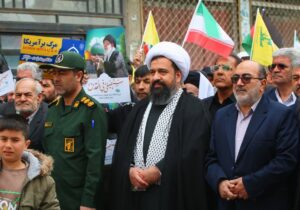 خروش مردم چهارباغ در روز جهانی قدس