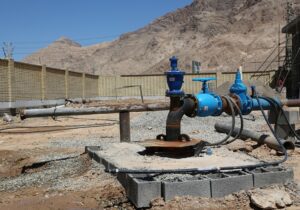 مشکل فنی چاه آب روستای کهریزک رفع شد