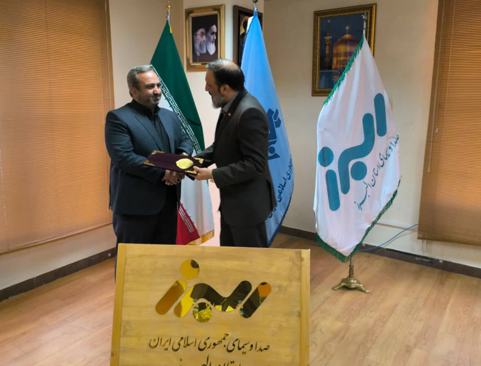 قدردانی مدیرکل کمیته امداد البرز از مدیرکل صدا و سیما