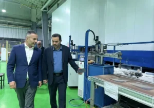 بازدید میدانی مدیرکل صمت البرز از یک شرکت قطعه‌ساز