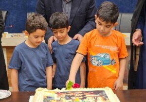 ۱۲ خانواده خوش‌جمعیت چهارباغ تکریم شدند