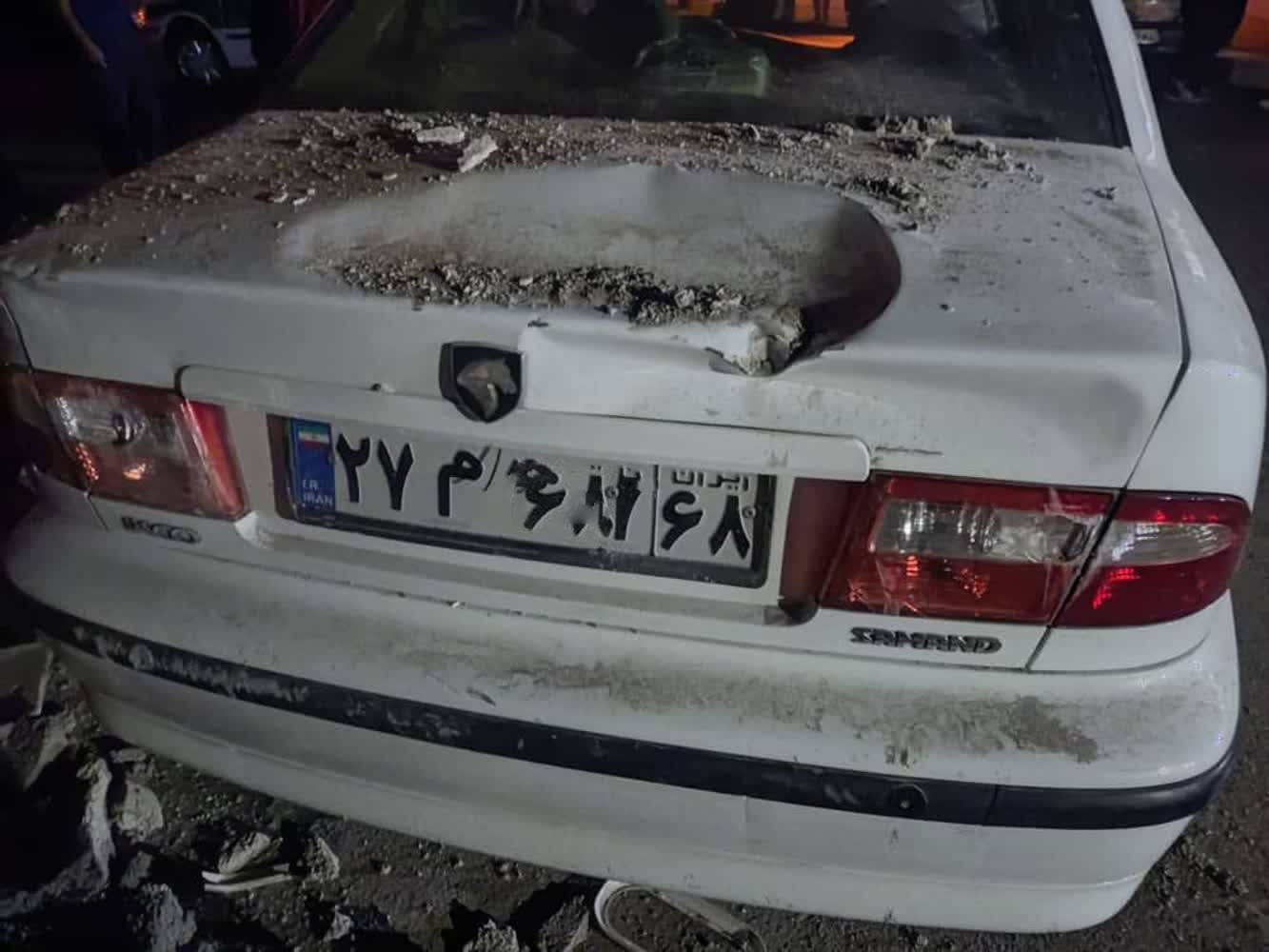 ۲ تصادف در چهارباغ ۴ مصدوم داشت