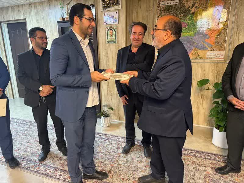 رئیس اداره راه و شهرسازی چهارباغ معارفه شد