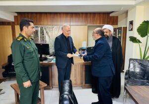 دیدار مسئولین با رئیس دادگستری و دادستان چهارباغ