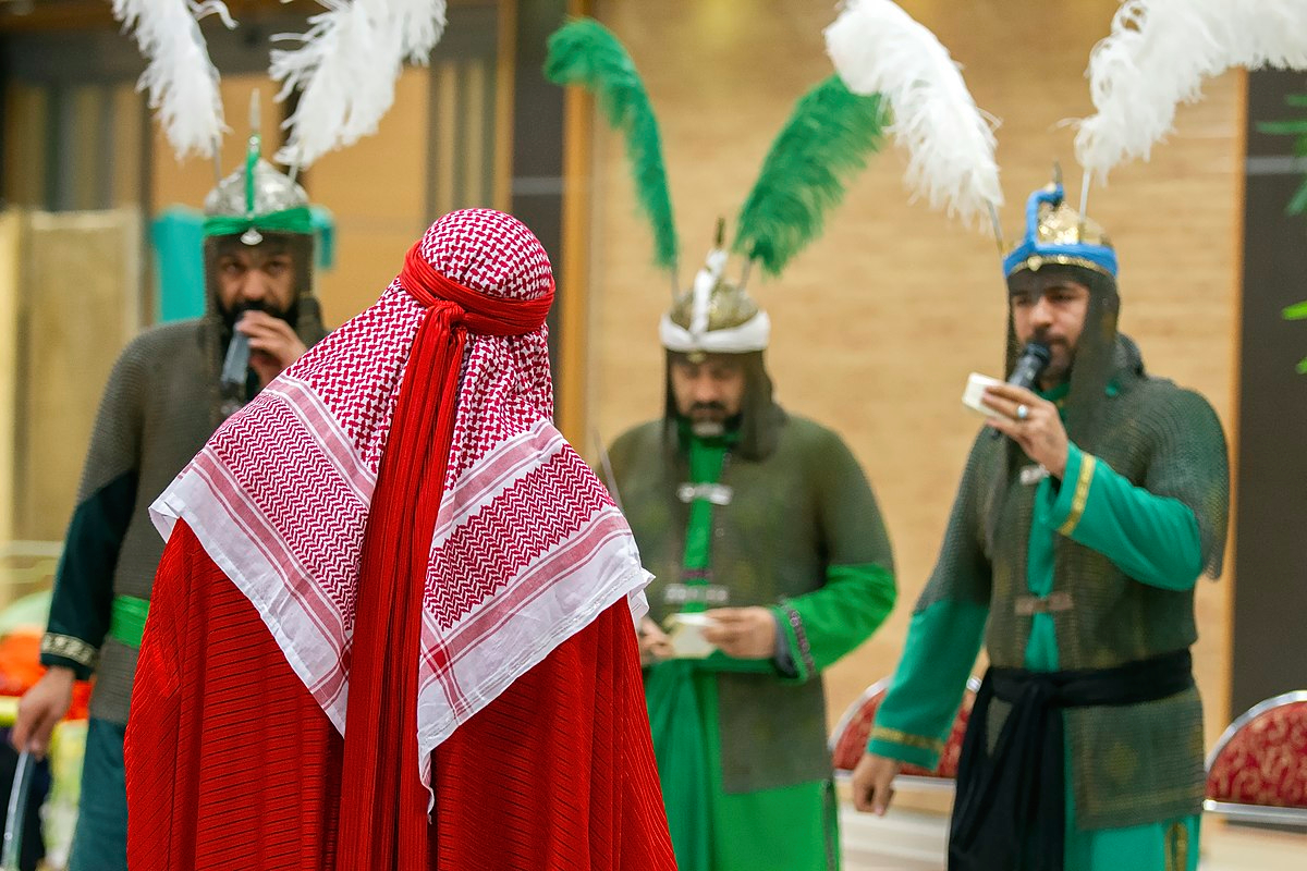 اجرای نمایش مذهبی توسط ۴۰ هنرمند در چهارباغ