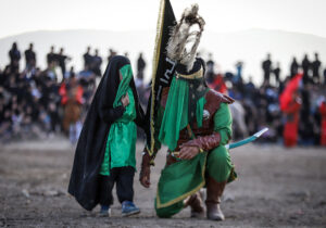 مراسم تعزیه و تئاتر مذهبی در چهارباغ برگزار می‌شود