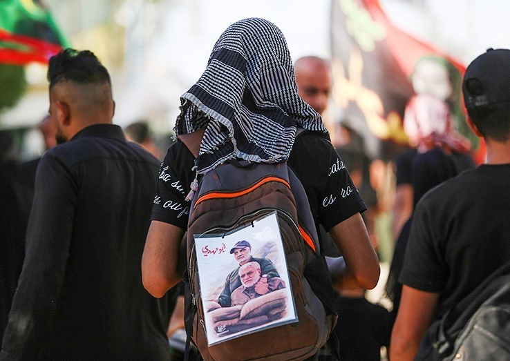 جاماندگان اربعین در چهارباغ به پاخاستند