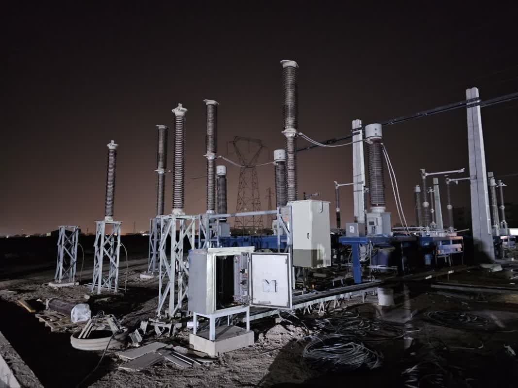 چشم نظرآباد به پست برق ۲۳۰ کیلوولتی روشن شد