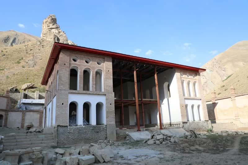 پیشرفت ۷۰ درصدی مرمت کاخ ناصری کرج