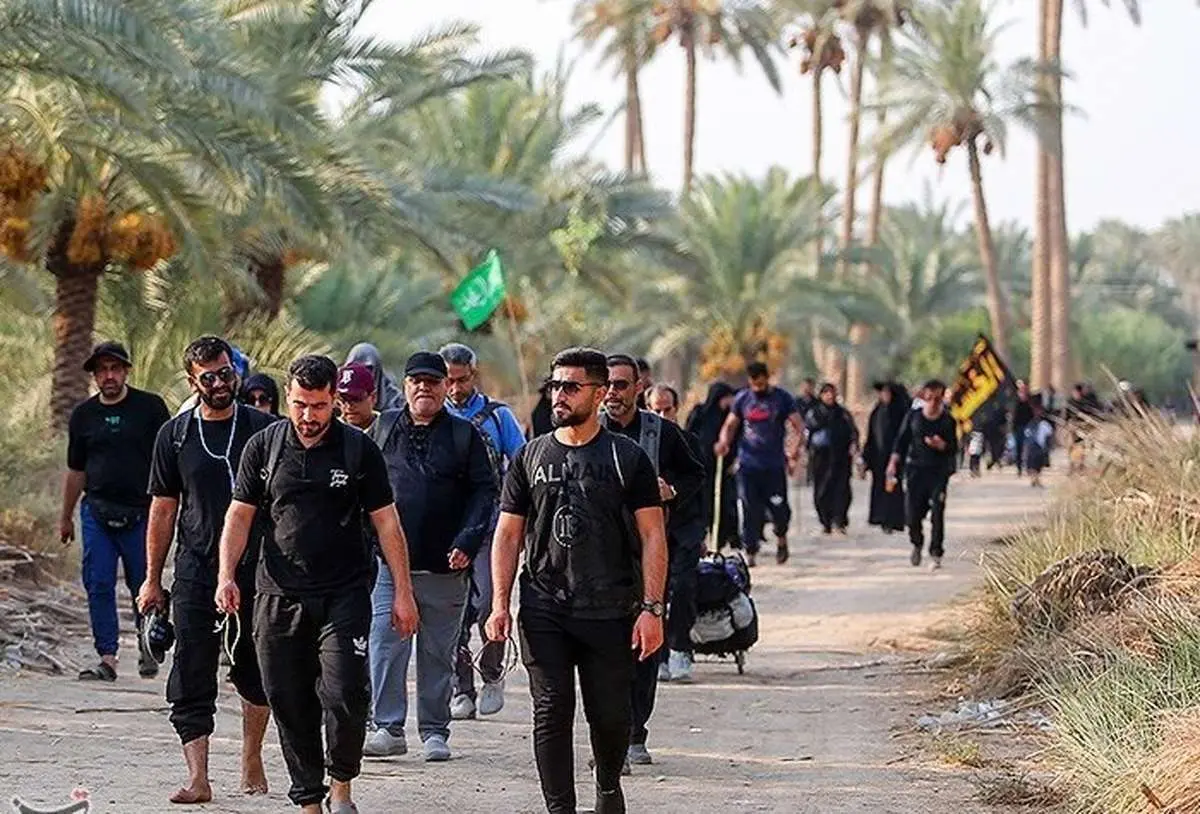 اعزام کاروان اربعین از ملک آباد چهارباغ