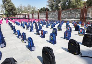 توزیع ۱۵۰۰ بسته لوازم‌التحریر بین فرزندان زندانیان البرز