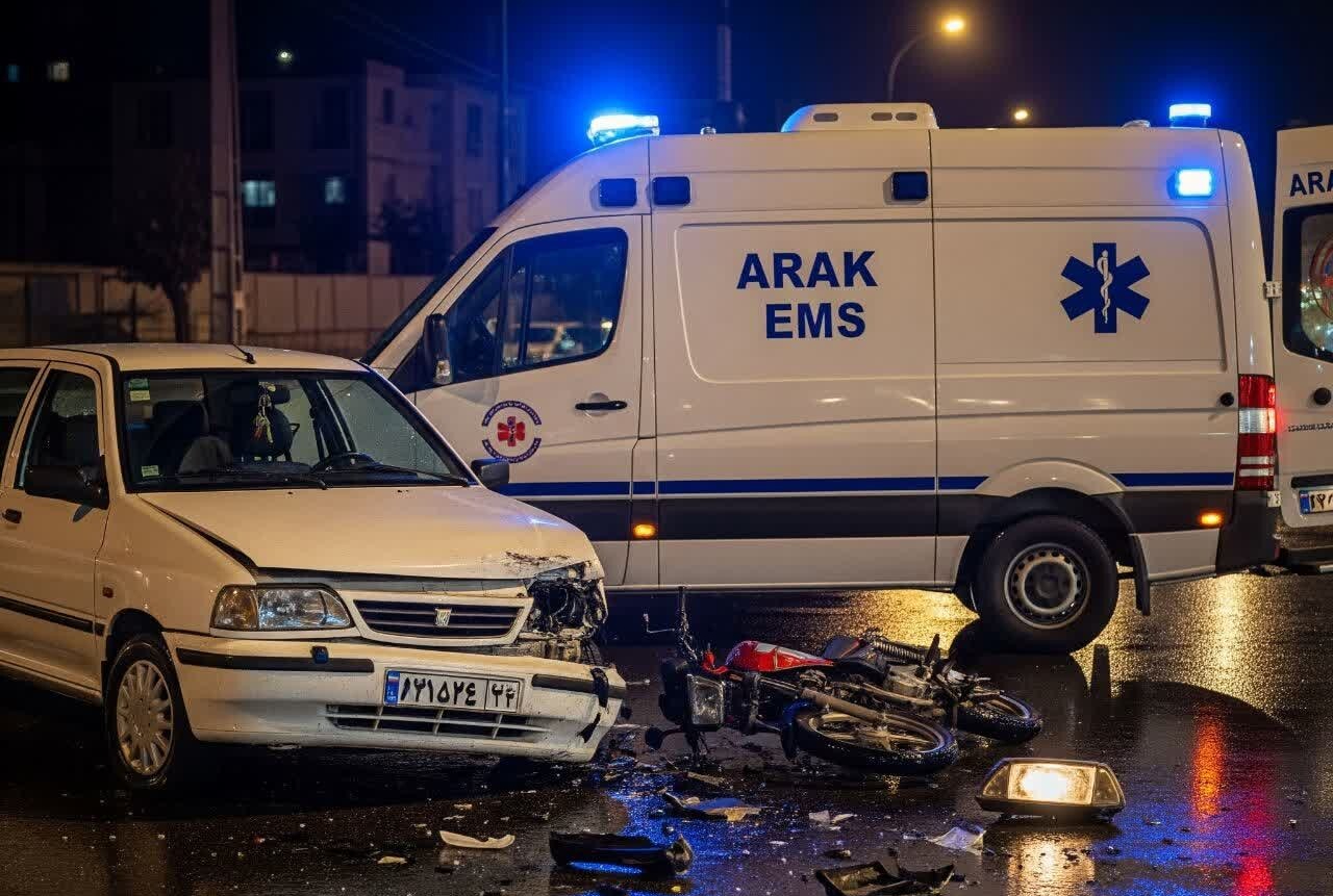 واژگونی خودرو در چهارباغ ۴ مصدوم داشت