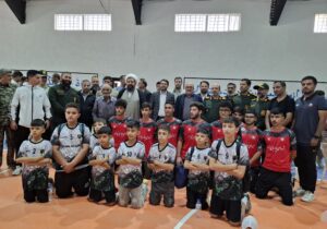 کام نوجوانان مهدی آباد با افتتاح سالن ورزشی شیرین شد