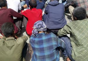 ۲۱ معتاد در چهارباغ جمع‌آوری شد