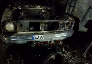 حریق ۵ خودرو در چهارباغ فوتی نداشت
