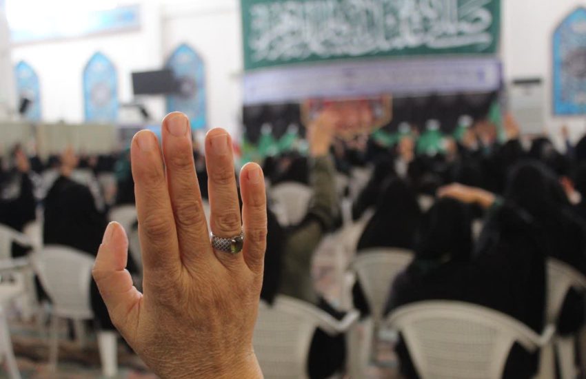 اجتماع بانوان فاطمی در چهارباغ