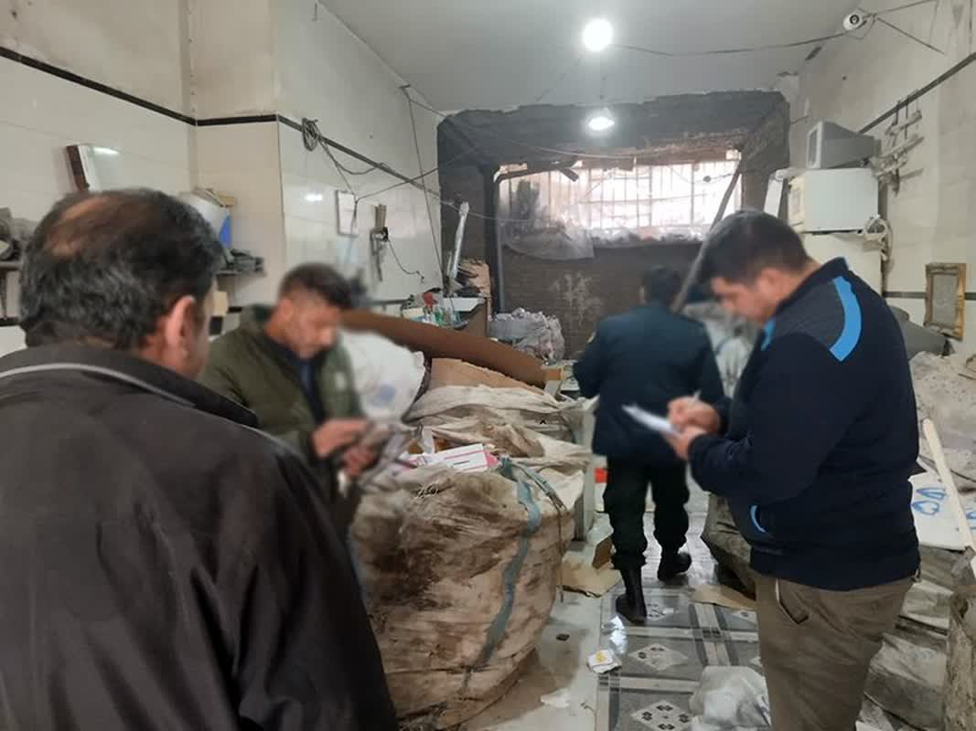 دستگیری ۵ مالخر و متخلف صنفی چهارباغ