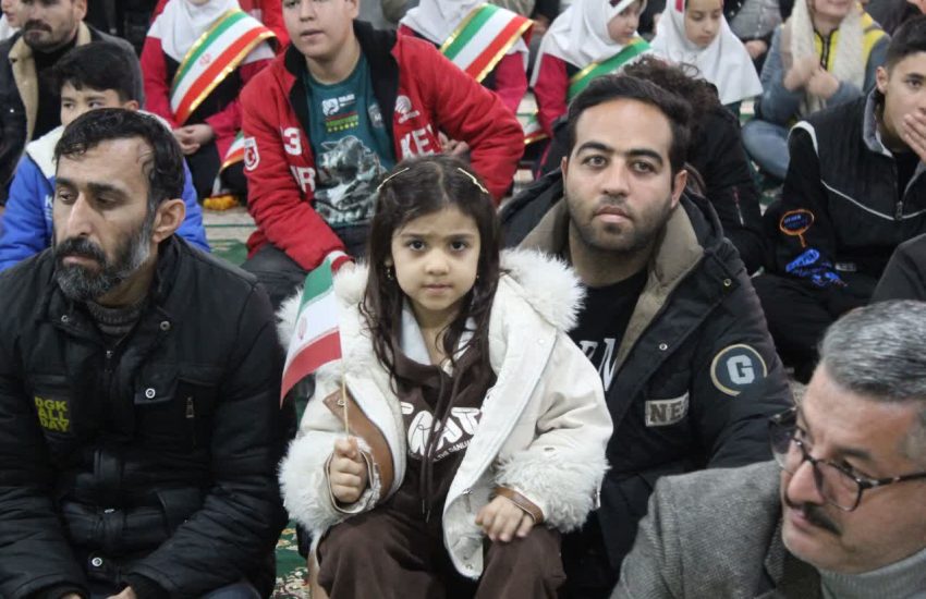 حماسه ۹ دی در چهارباغ برگزار شد