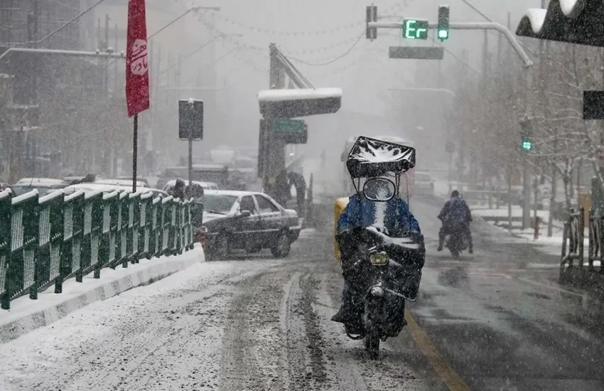 البرز سردتر می‌شود