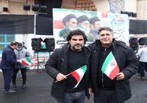 حضور ۲ پرسپولیسی مشهور در راهپیمایی روز قدس