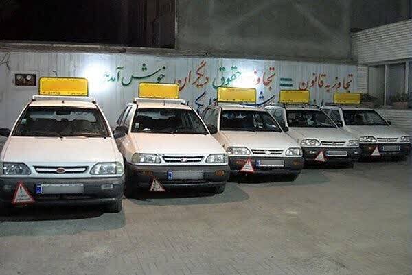 آزمون‌های رانندگی در البرز لغو شد