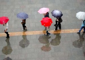 پیش‌بینی بارش پراکنده در البرز