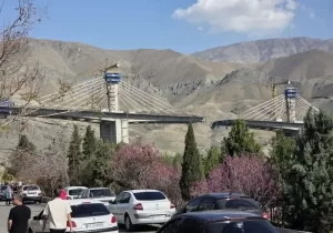 ترمیم خسارت‌های پل B1 کرج