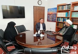 تقدیر تیم خبری چهارباغ رسا از امام جمعه مردمی شهرستان چهارباغ